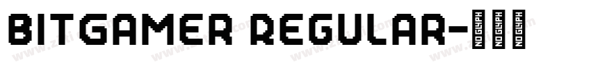 BitGamer Regular字体转换 BitGamer Regular字体转换